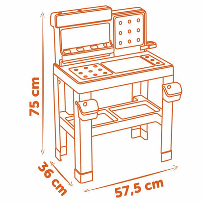 Atelier/Banc de Lucru Smoby Black+Decker cu Bormașină - Jucarii si jocuri, Imitații de jocuri
