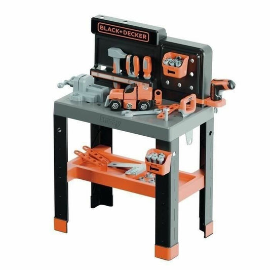 Atelier/Banc de Lucru Smoby Black+Decker cu Bormașină - Jucarii si jocuri, Imitații de jocuri