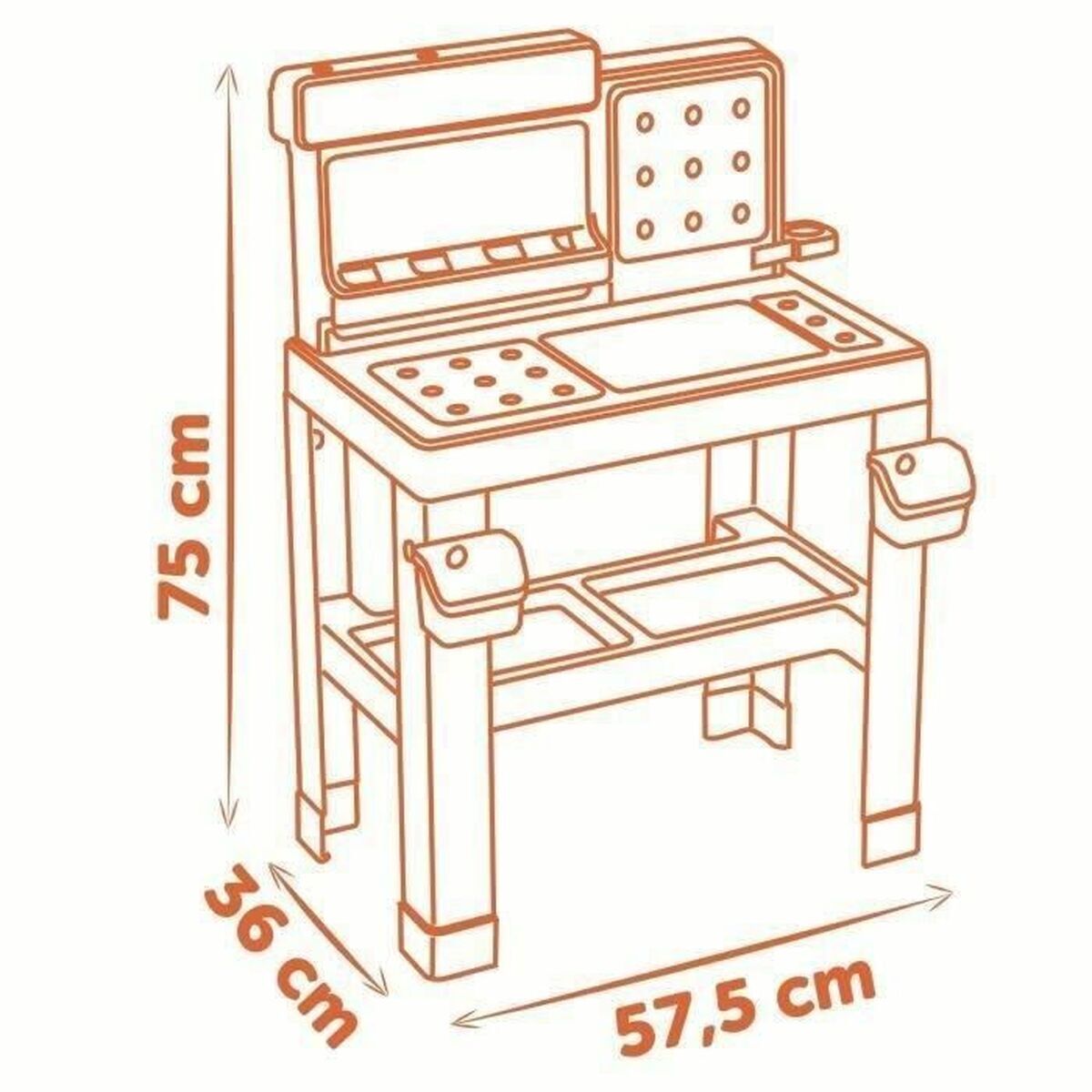 Kit de curățare et de depozitare Smoby - Jucarii si jocuri, Imitații de jocuri