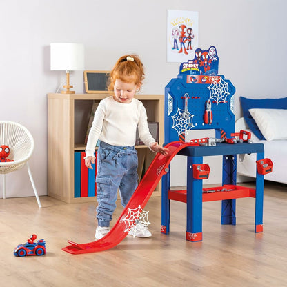 Atelier/Bancă de Lucru Smoby Marvel Spidey and His Amazing Friends, 94 Accesorii, Mașină de Construit, 3+ Ani - Jucarii si jocuri, Imitații de jocuri