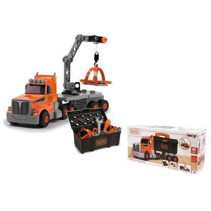 Camion Smoby BLACK + DECKER Galben - Jucarii si jocuri, Vehicule