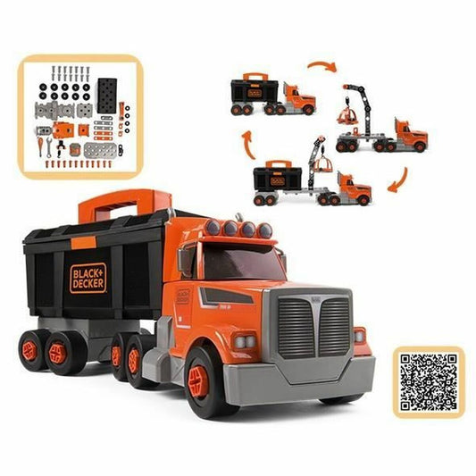 Camion Smoby BLACK + DECKER Galben - Jucarii si jocuri, Vehicule