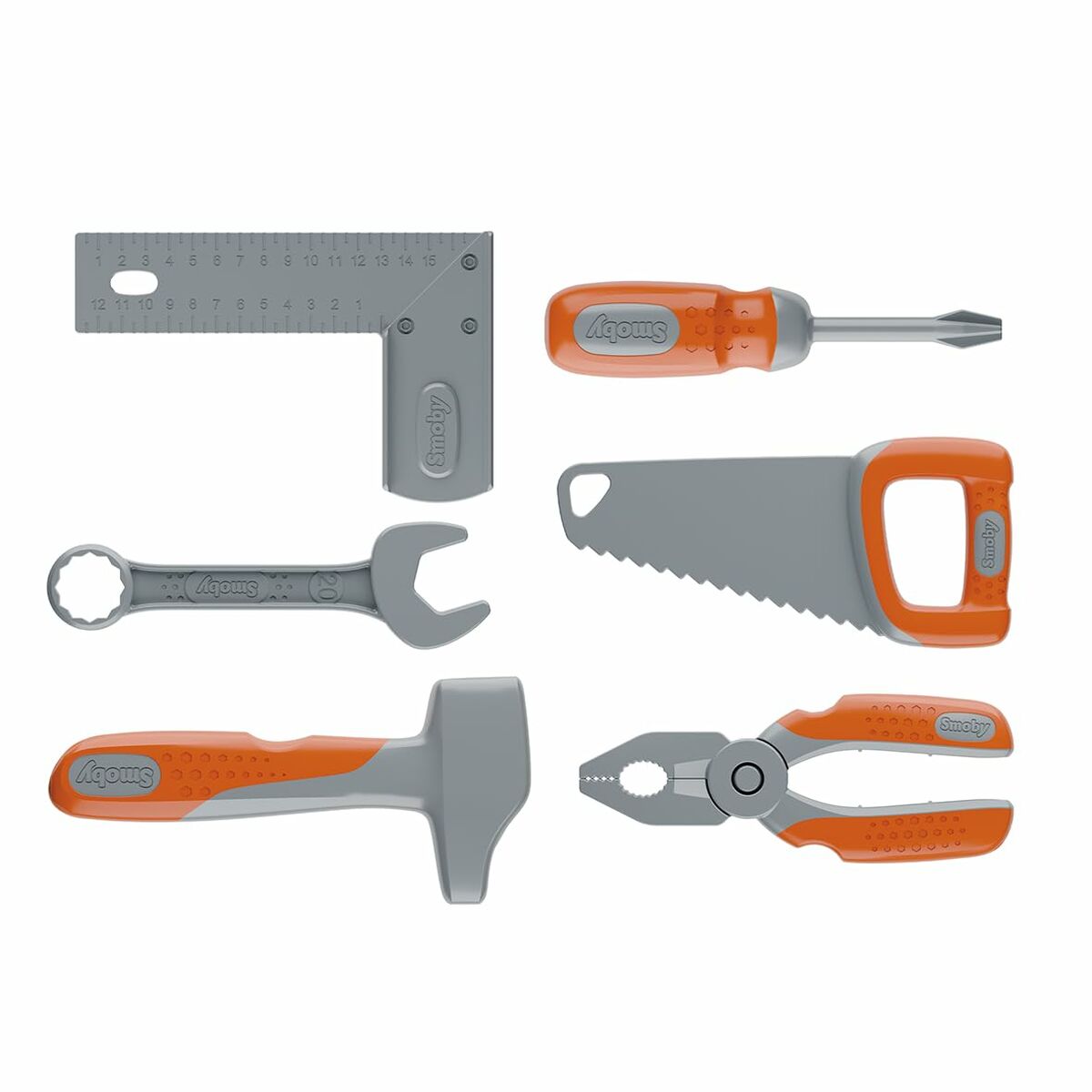 Trusă/Cutie de Scule Smoby Black+Decker, Unelte Portabile, 50% Material Reciclat, 3+ Ani - Jucarii si jocuri, Imitații de jocuri