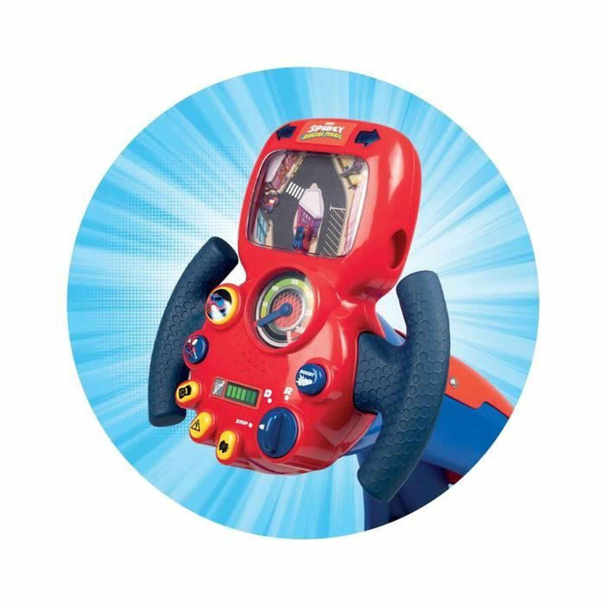 Scaun de curse Spidey Amazing friends Infantil Volan - Jucarii si jocuri, Vehicule