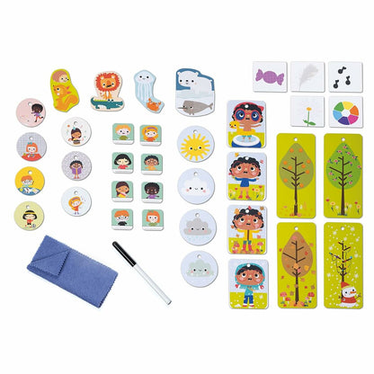 Centru de Activități Smoby School 3-în-1 (Tablă Școlară), Cu 38 Accesorii, Pliabil, 3+ Ani - Jucarii si jocuri, Imitații de jocuri
