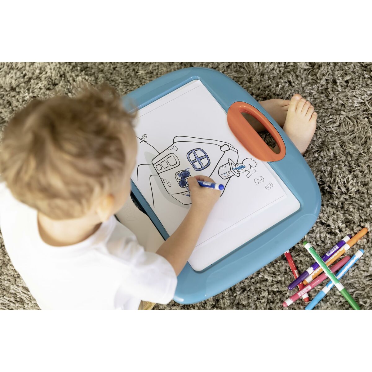 Slate Smoby Albastru - Jucarii si jocuri, Activități creative