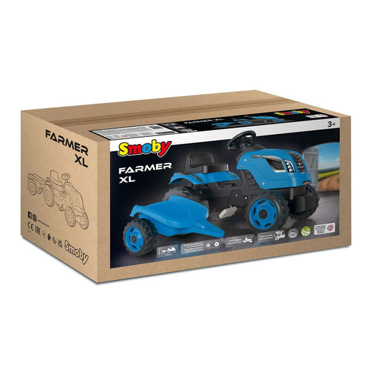Mașină-Premergător Smoby Tractor Remorcă - Jucarii si jocuri, În aer liber și sport