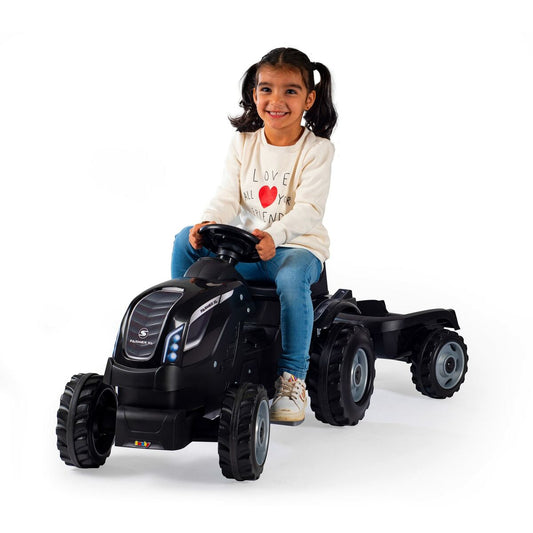 Mașină-Premergător Smoby Tractor Remorcă - Jucarii si jocuri, În aer liber și sport