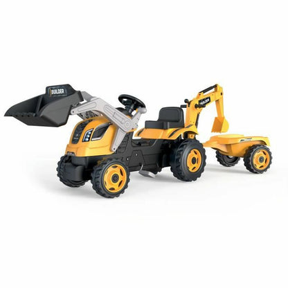 Mașină-Premergător Smoby Tractor Remorcă - Jucarii si jocuri, În aer liber și sport