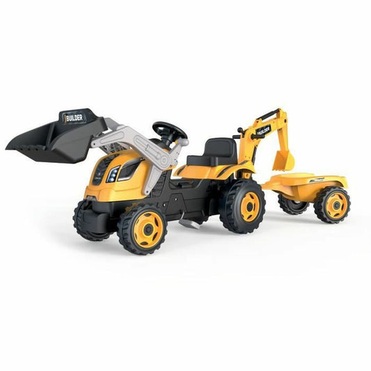 Mașină-Premergător Smoby Tractor Remorcă - Jucarii si jocuri, În aer liber și sport