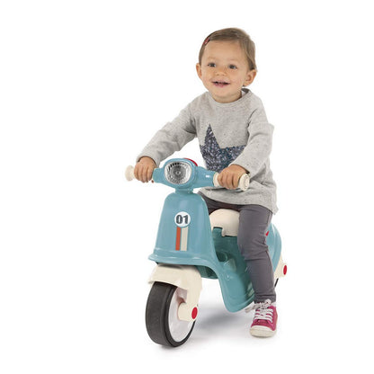 Mașină-Premergător Smoby Scooter Albastru Motocicletă - Jucarii si jocuri, În aer liber și sport