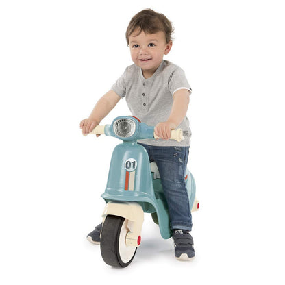 Mașină-Premergător Smoby Scooter Albastru Motocicletă - Jucarii si jocuri, În aer liber și sport