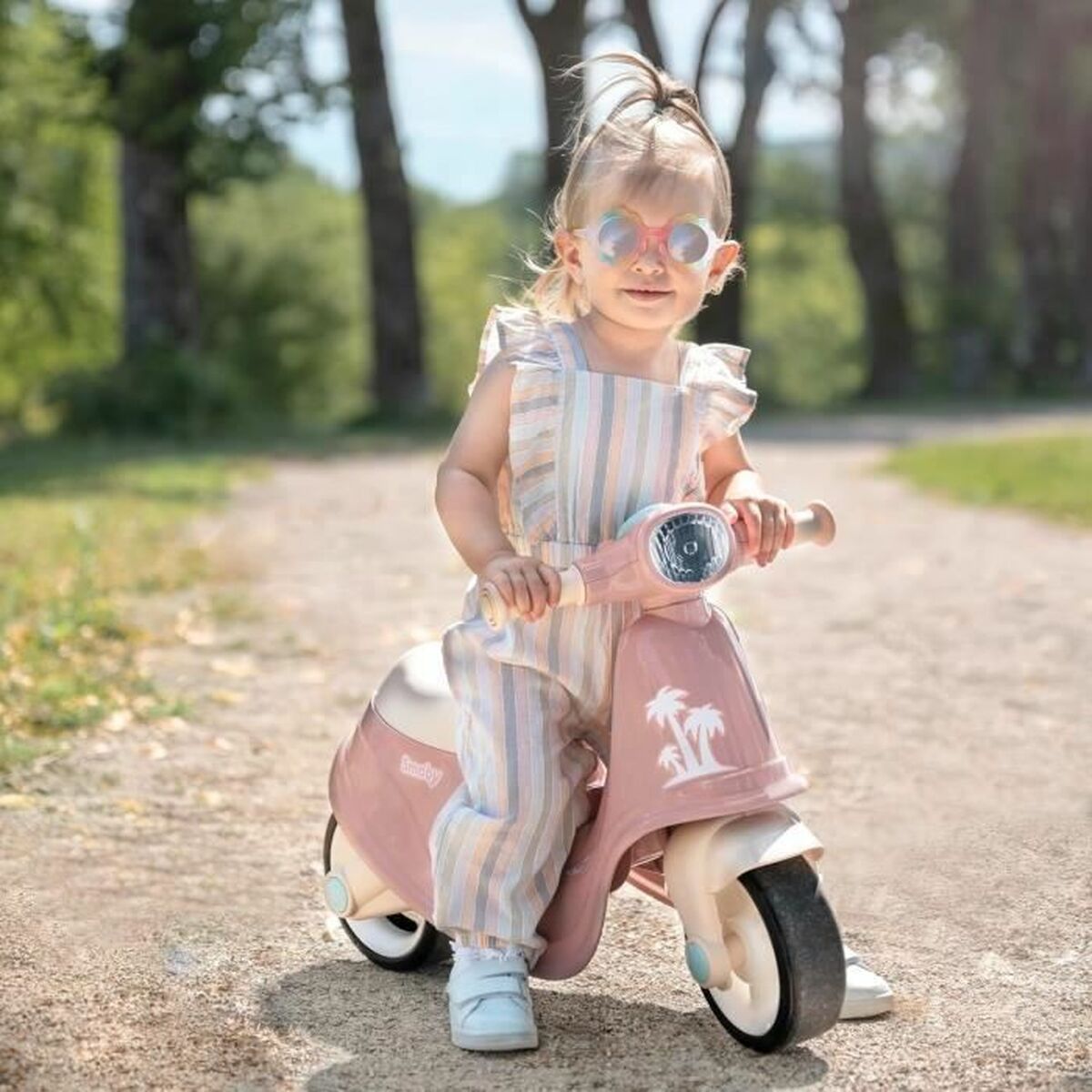 Mașină-Premergător Smoby scooter Roz - Jucarii si jocuri, În aer liber și sport