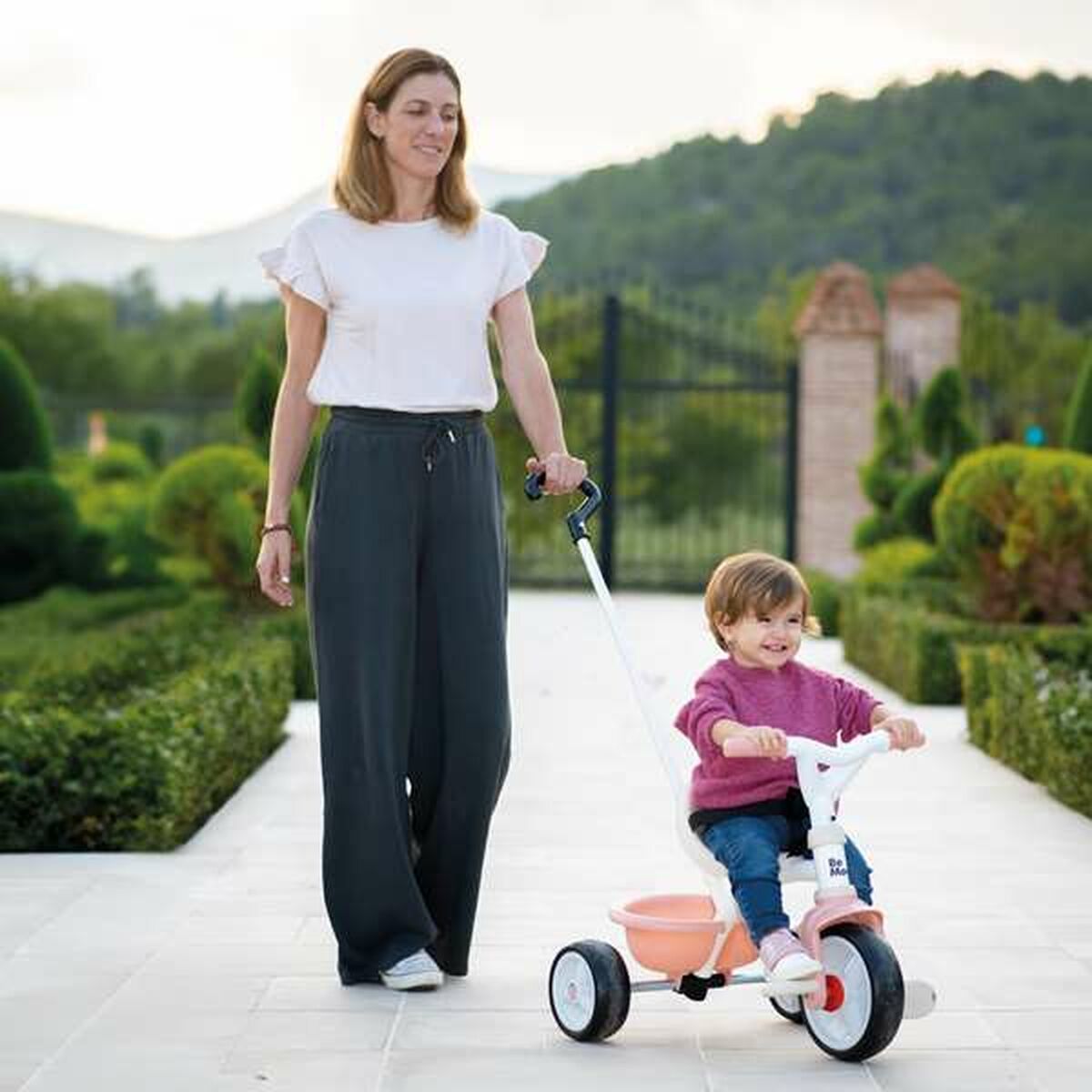Triciclu Smoby Be Move Roz - Jucarii si jocuri, În aer liber și sport