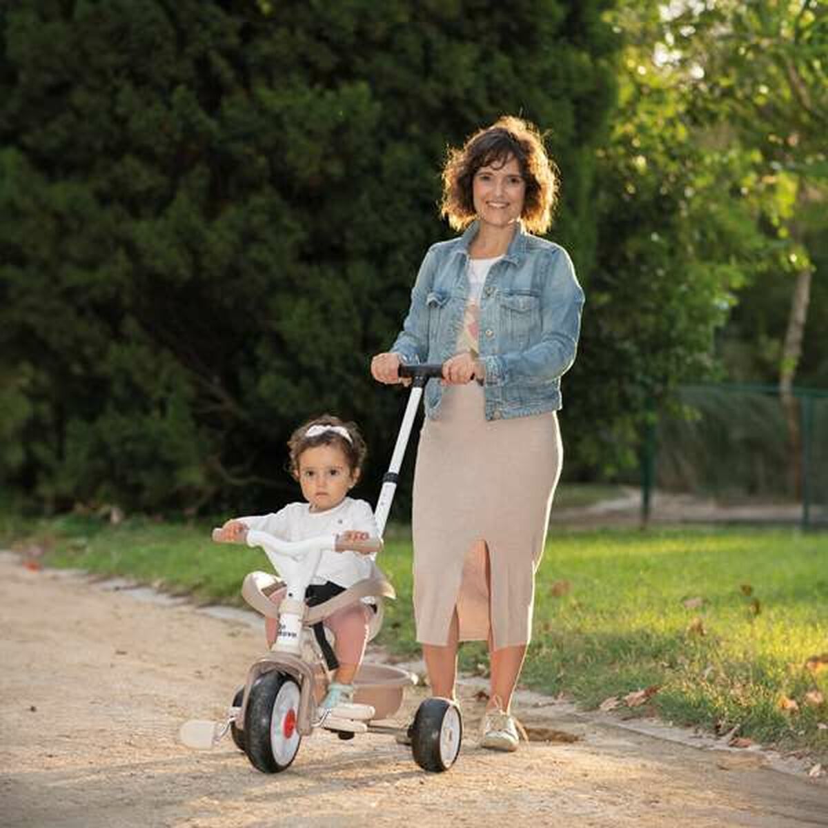 Triciclu Smoby Metalizat - Jucarii si jocuri, În aer liber și sport