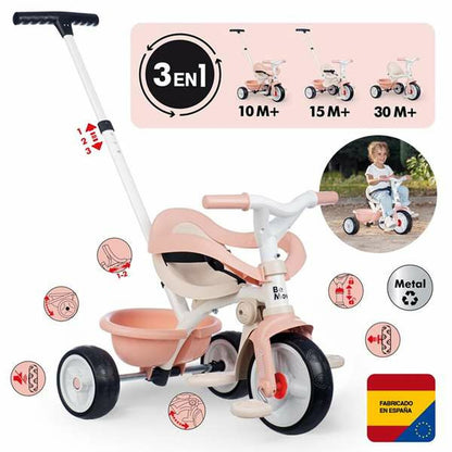 Triciclu Smoby Be Move Confort Roz - Jucarii si jocuri, În aer liber și sport