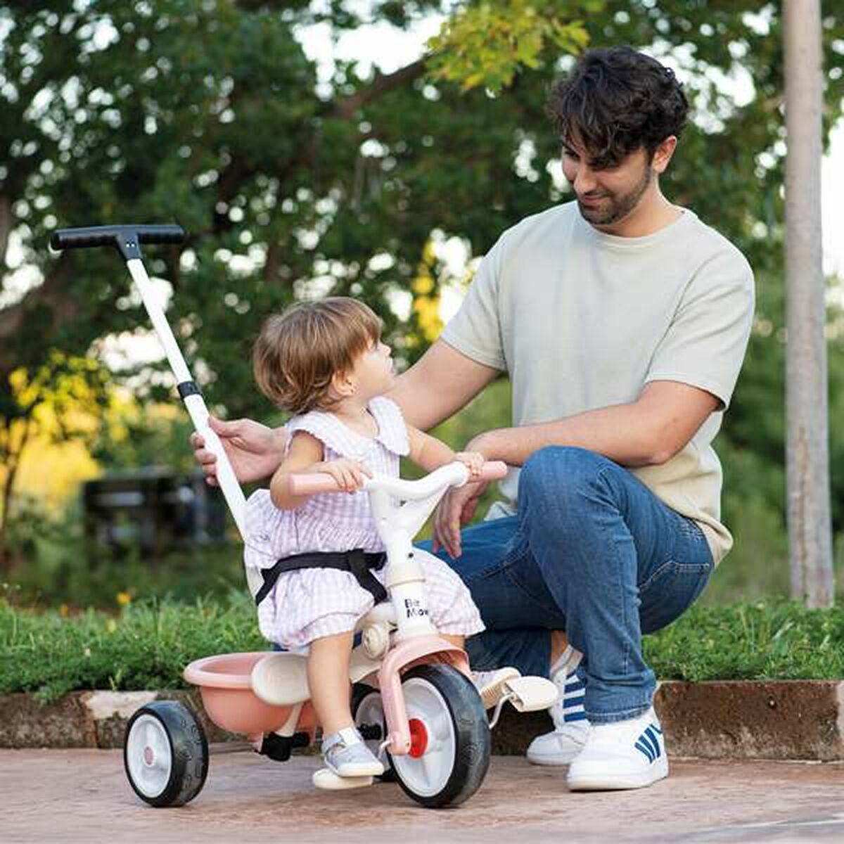 Triciclu Smoby Be Move Confort Roz - Jucarii si jocuri, În aer liber și sport