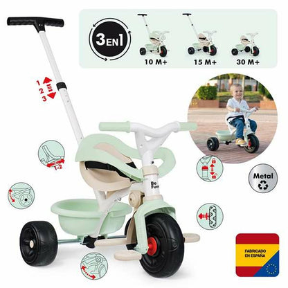 Triciclu Smoby Metalizat - Jucarii si jocuri, În aer liber și sport
