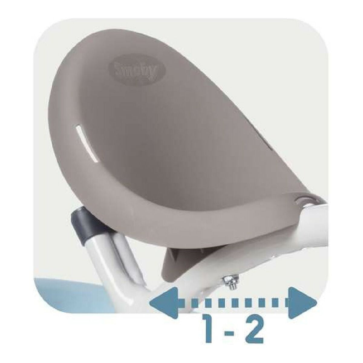 Triciclu Smoby 7600741400 Albastru 3 în 1 (68 x 52 x 101 cm) - Jucarii si jocuri, În aer liber și sport