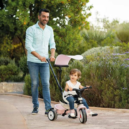 Triciclu Smoby Paseo para bebés Roz - Jucarii si jocuri, În aer liber și sport