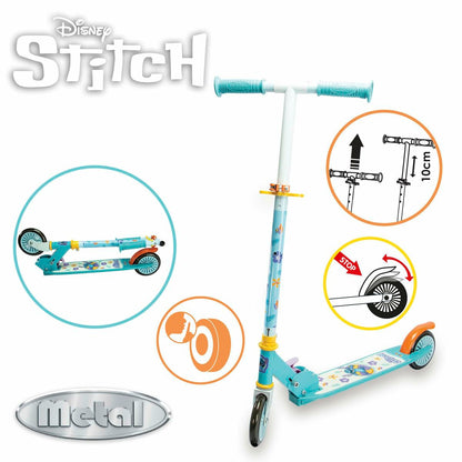 Trotinetă Smoby Stitch 2R Albastru Metal Plastic - Sport și în aer liber, Mobilitate urbană