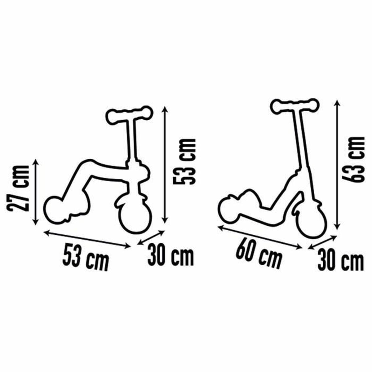 Triciclu Smoby Switch - Jucarii si jocuri, În aer liber și sport