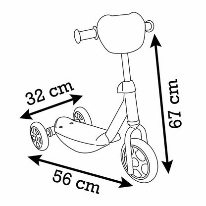 Triciclu Smoby Stitch 3R - Jucarii si jocuri, În aer liber și sport
