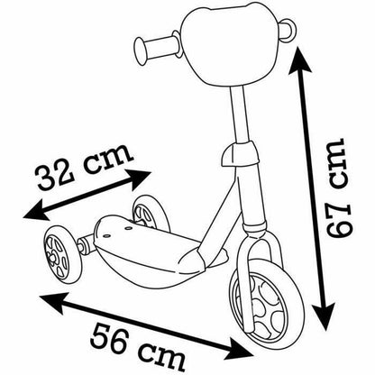 Triciclu Smoby Stitch 3R - Jucarii si jocuri, În aer liber și sport