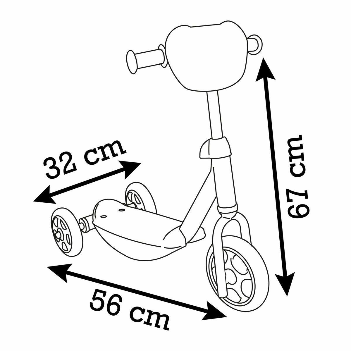 Trotinetă Smoby - Sport și în aer liber, Mobilitate urbană