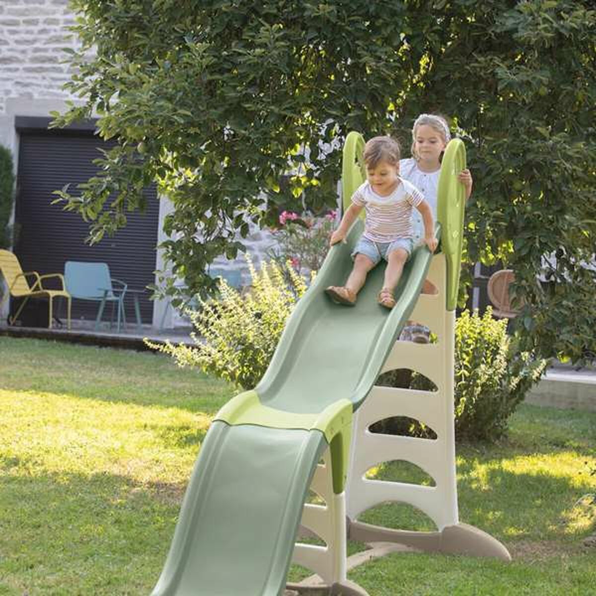 Tobogan acvatic Smoby Super Megagliss - Jucarii si jocuri, În aer liber și sport