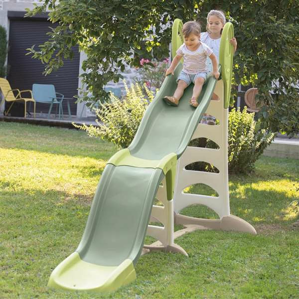 Tobogan acvatic Smoby Super Megagliss - Jucarii si jocuri, În aer liber și sport