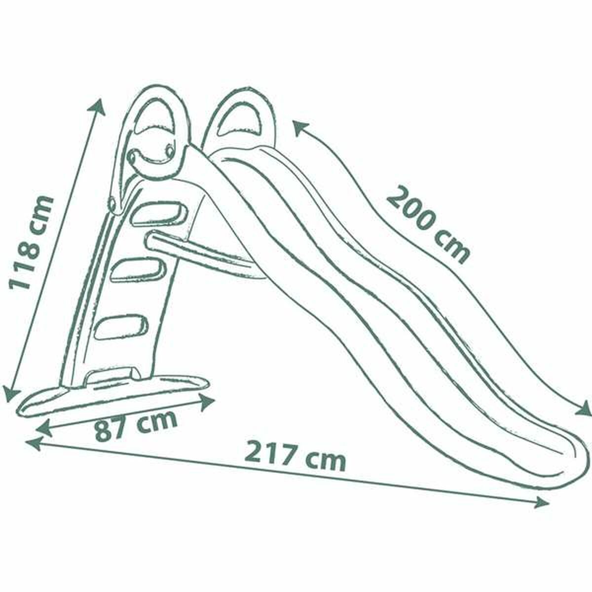Tobogan acvatic Smoby - Jucarii si jocuri, În aer liber și sport