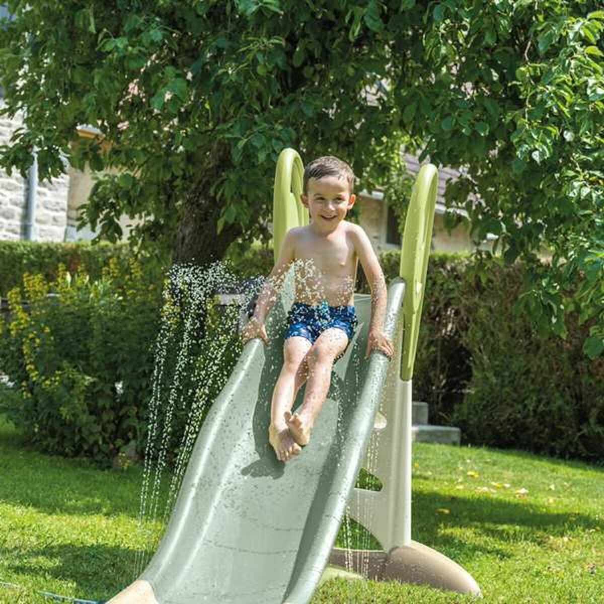 Tobogan Smoby Splashy Way - Jucarii si jocuri, În aer liber și sport