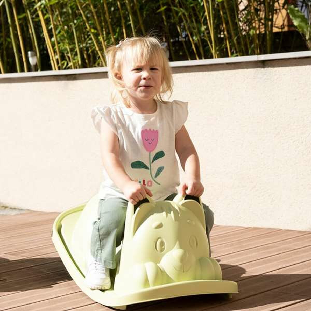 Balansoar Smoby Cat Verde - Jucarii si jocuri, În aer liber și sport