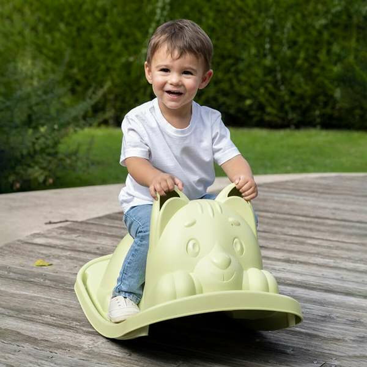 Balansoar Smoby Cat Verde - Jucarii si jocuri, În aer liber și sport