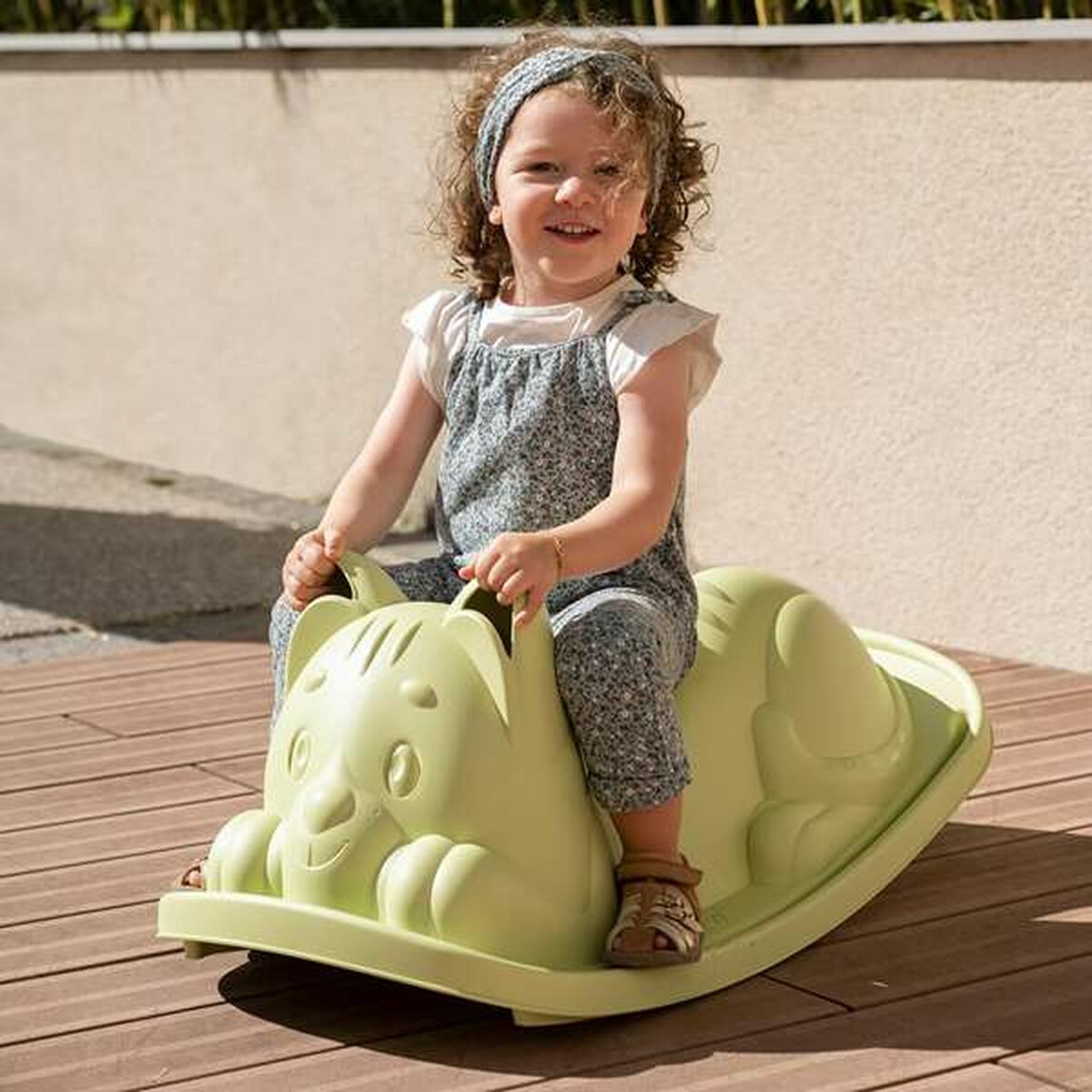 Balansoar Smoby Cat Verde - Jucarii si jocuri, În aer liber și sport