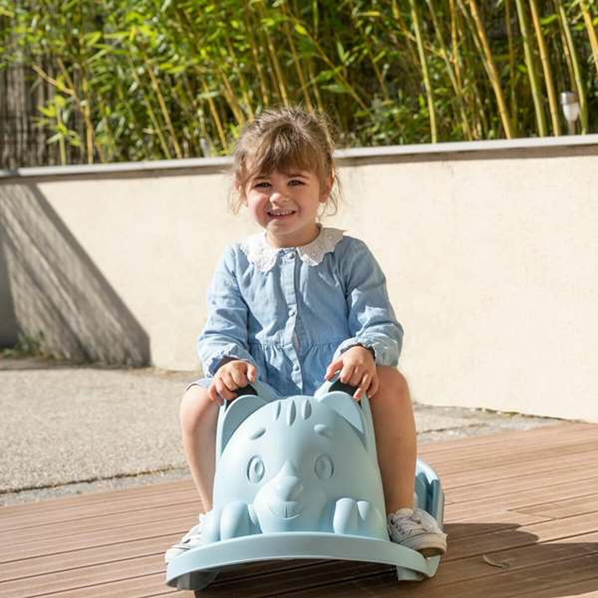 Balansoar Smoby Cat Albastru - Jucarii si jocuri, În aer liber și sport