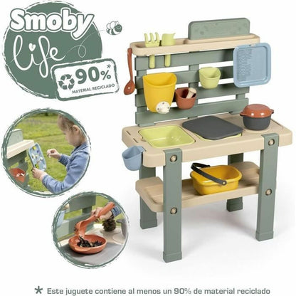 Bucătărie de Jucărie Smoby Life - Mud Kitchen - Jucarii si jocuri, Imitații de jocuri