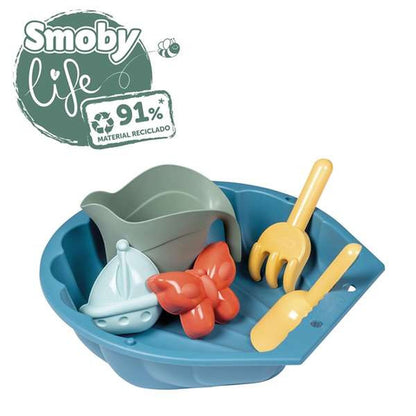 Cutie de nisip Smoby Life Plastic - Jucarii si jocuri, În aer liber și sport