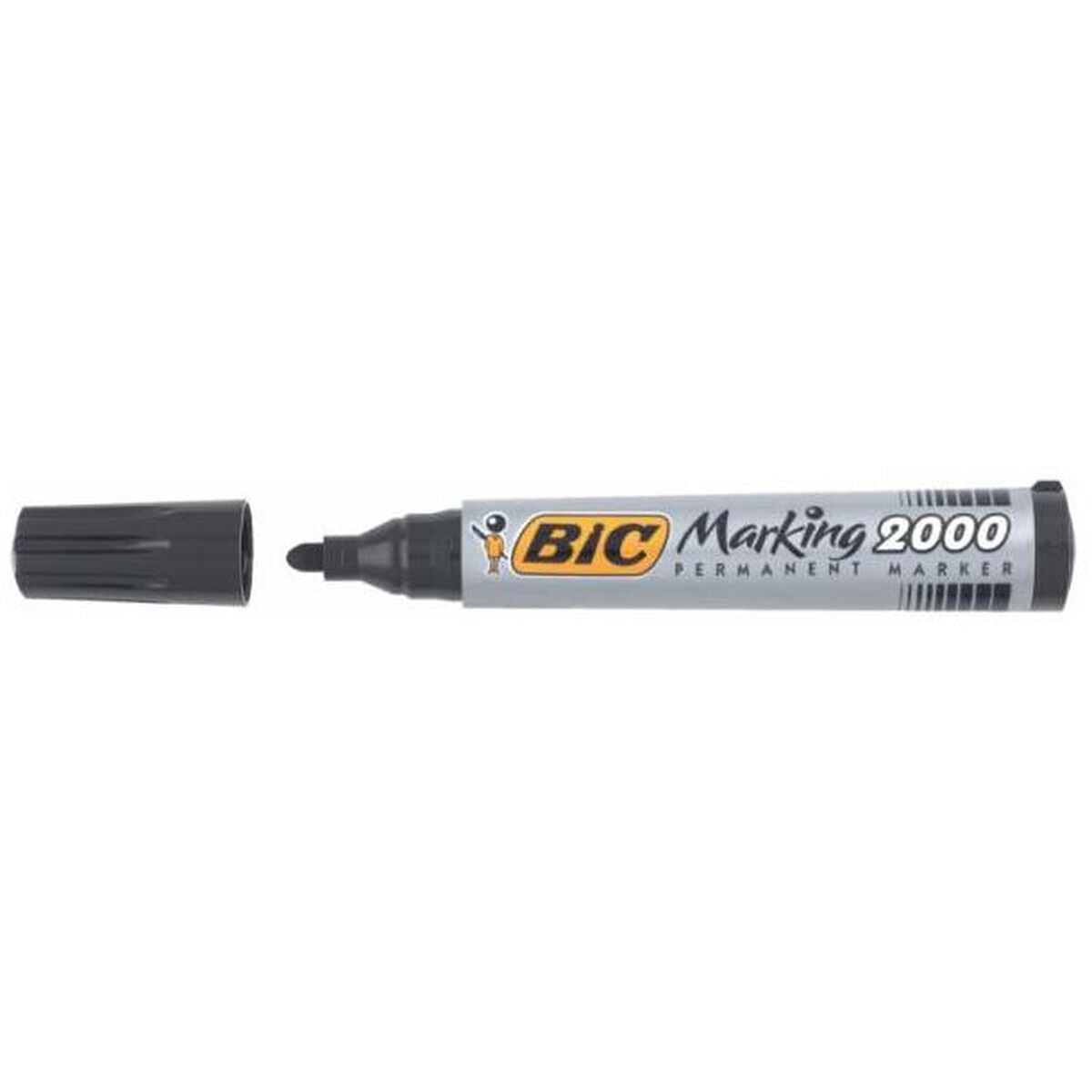 Marker permanent Bic Marking 2000 Negru 12 Piese - Birou și papetărie, Pixuri, creioane și articole de scris