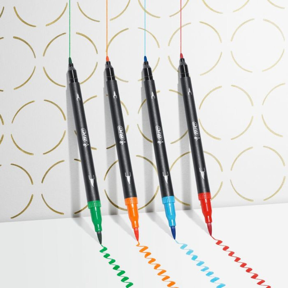 Set de Carioci Bic Intensity Dual Tip Multicolor 6 Piese - Birou și papetărie, Pixuri, creioane și articole de scris