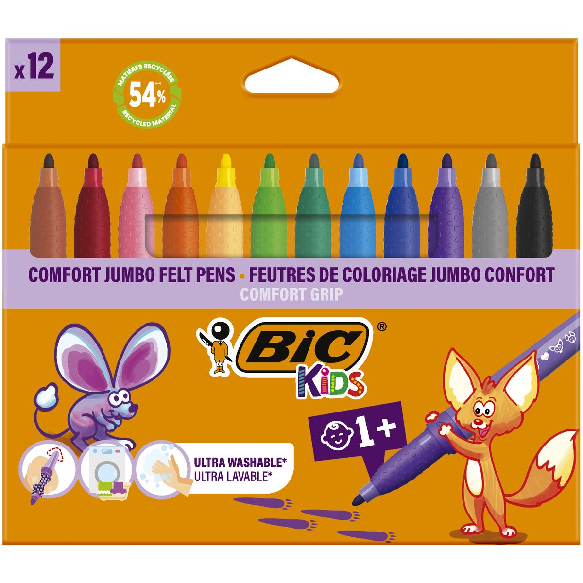 Set pentru desen Bic 517250 Multicolor (12 Unități) - Birou și papetărie, Pixuri, creioane și articole de scris
