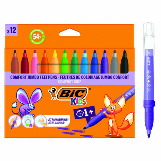 Set pentru desen Bic 517250 Multicolor (12 Unități) - Birou și papetărie, Pixuri, creioane și articole de scris