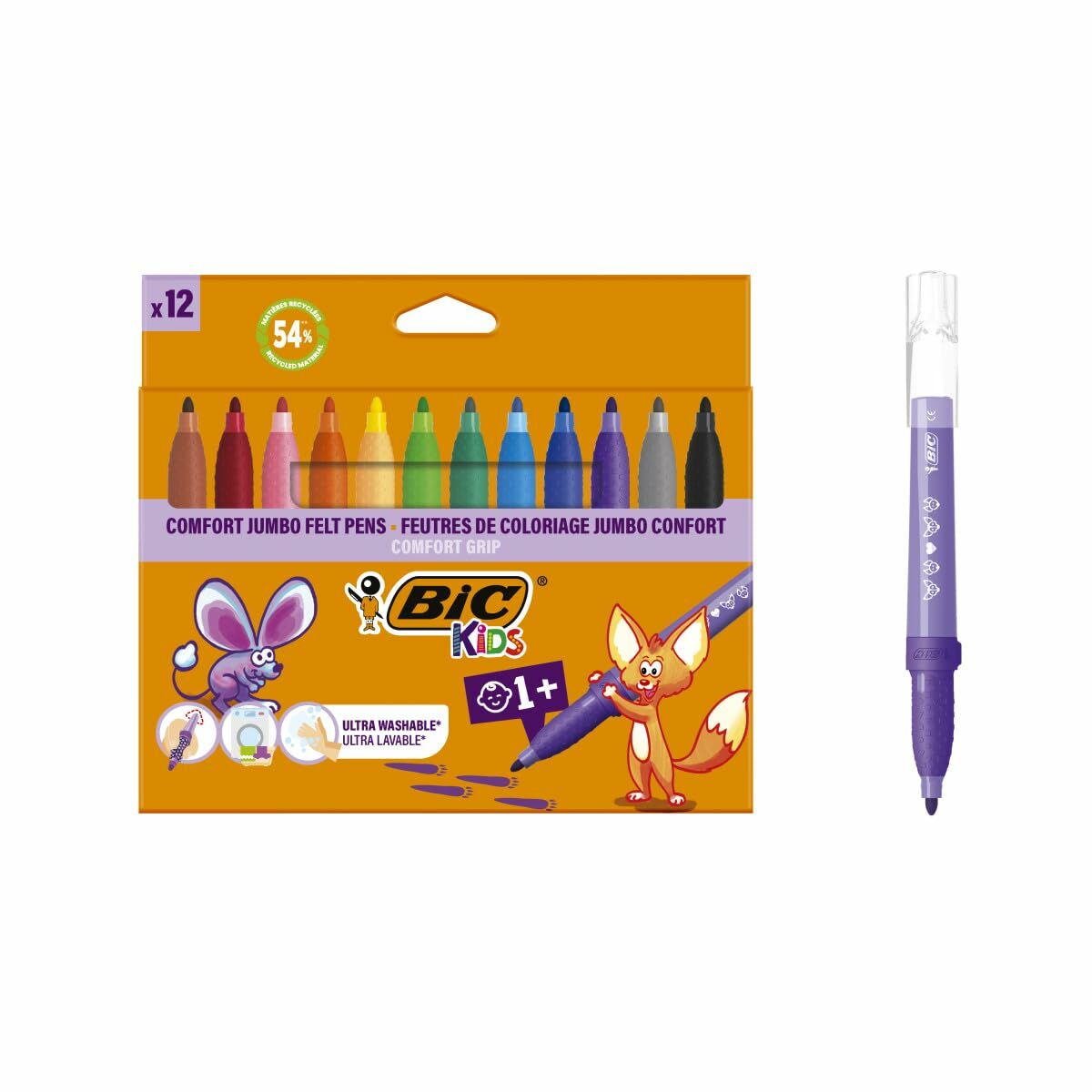 Set pentru desen Bic 517250 Multicolor (12 Unități) - Birou și papetărie, Pixuri, creioane și articole de scris