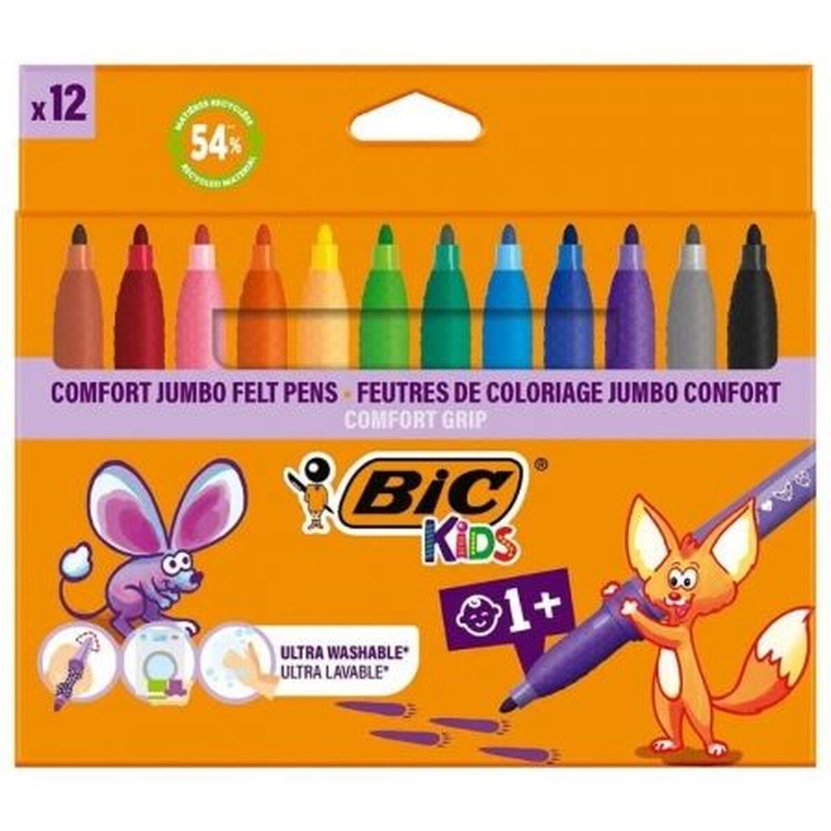 Set pentru desen Bic 517250 Multicolor (12 Unități) - Birou și papetărie, Pixuri, creioane și articole de scris