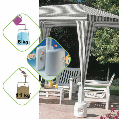 Suport EDA Alb - Curte, Mobilier de grădină și accesorii