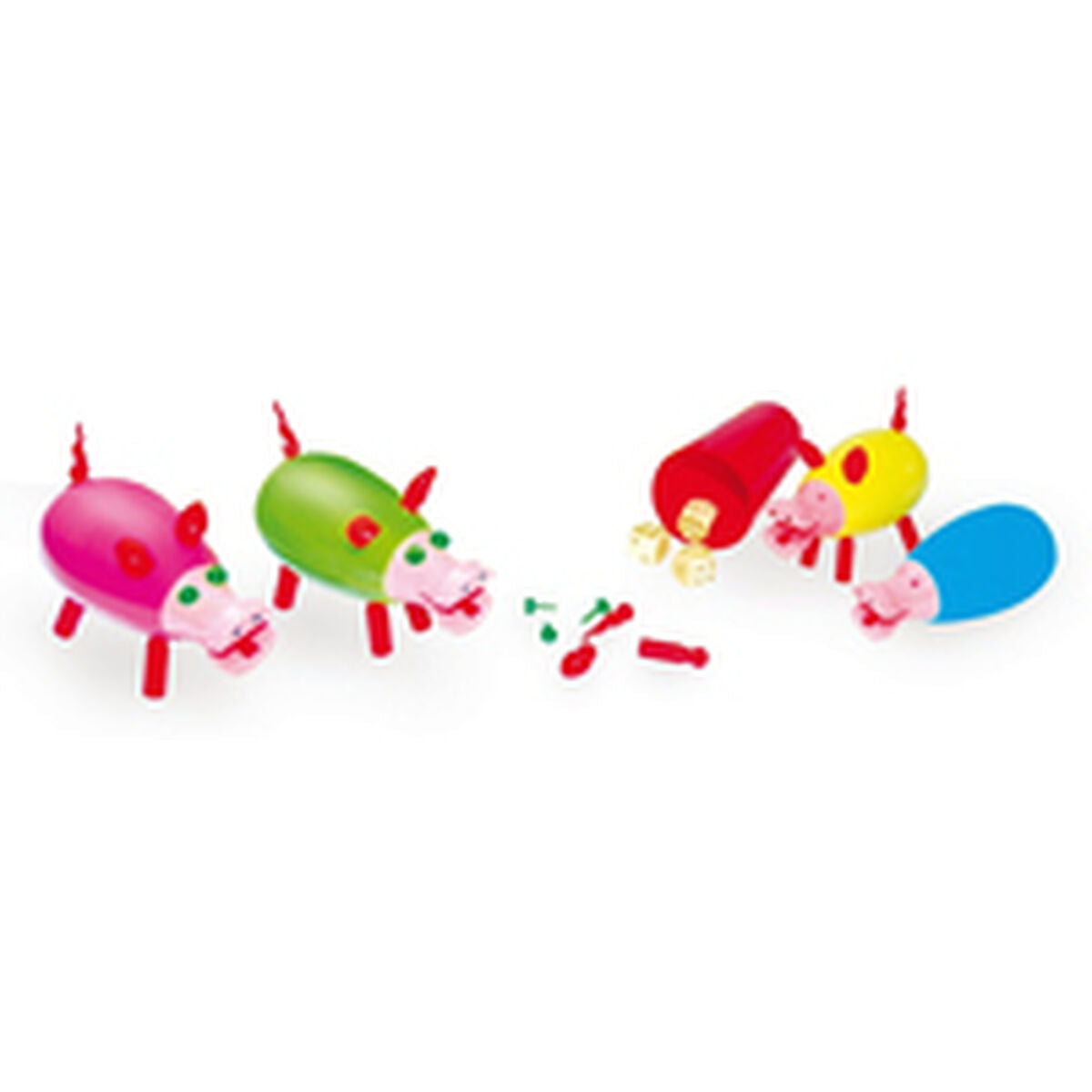 Joc de Masă Dujardin Laughing Pig by 4 (FR) - Jucarii si jocuri, Jocuri și accesorii