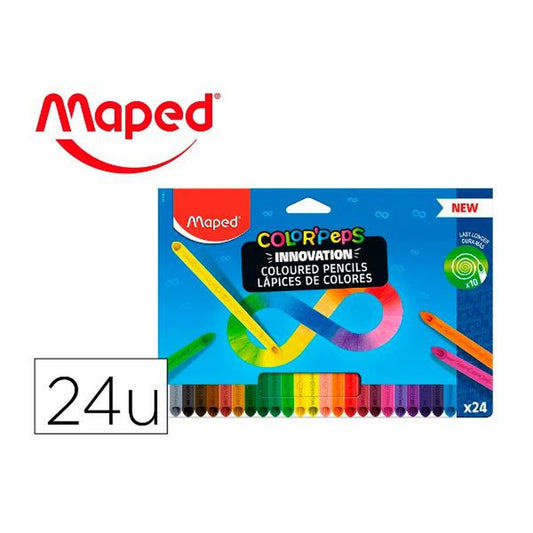 Creioane culori Maped COLOR´PEPS INFINITY Multicolor - Birou și papetărie, Arte și Meserii