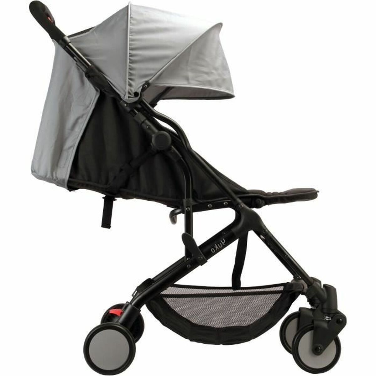 Cărucior de plimbat bebe Bambisol Negru Gri - Bebelus, Cărucioare, scaune și accesorii