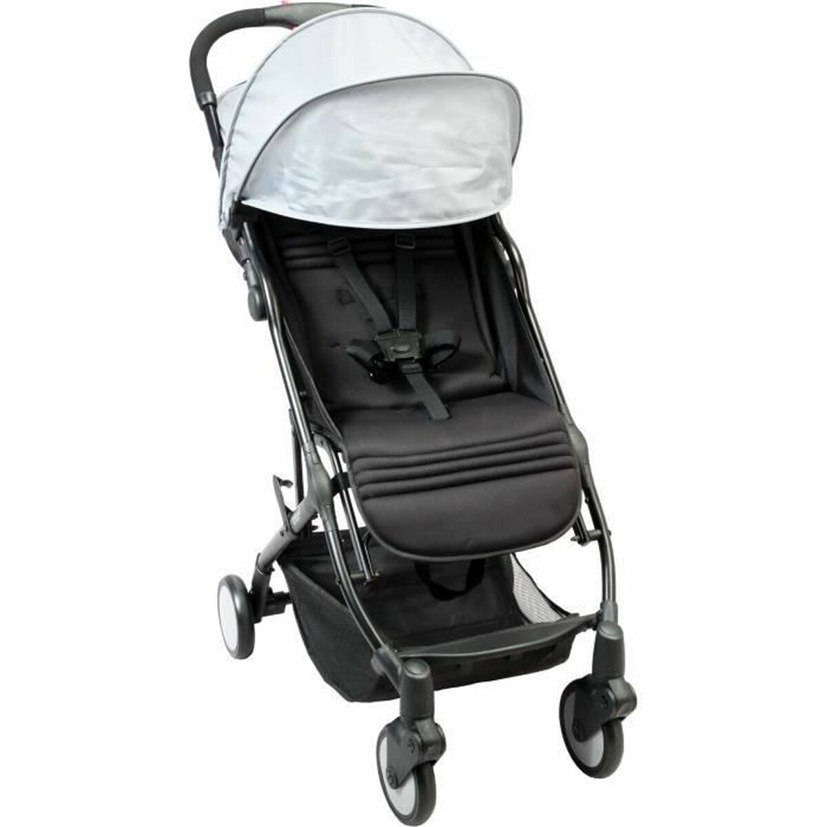 Cărucior de plimbat bebe Bambisol Negru Gri - Bebelus, Cărucioare, scaune și accesorii